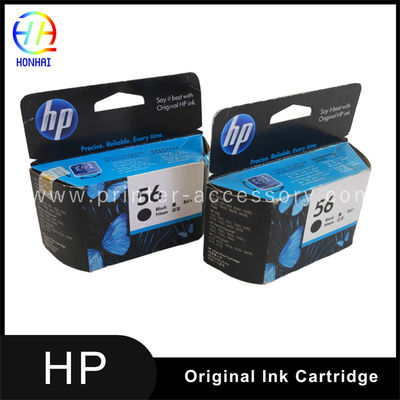 Substitua o cartucho de tinta de impressora preto original para HP 56 Deskjet 5550 5551 5552