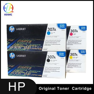Cartucho de tonificador a laser original para HP Color LaserJet Professional CP5225dn CP5225n 307A CE740A CE741A CE742A CE743A Impressora Cartucho de tonificador LaserJet