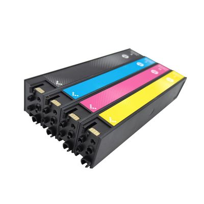 Cartucho de tinta HP 973 original com tecnologia PageWide para impressão rápida em 4 pacotes