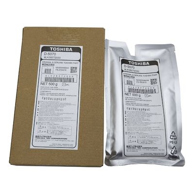 Desenvolvedor para o Toshiba E-Studio 2008A 207 2508A 2518A 257 3008A 3018A 307 3508A 3518A 357 4508A 4518A 457 507 5008A 5018A 6LK28272000 D-5070 Desenvolvedor preto
