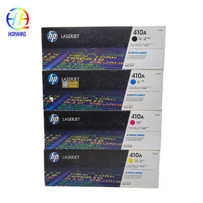 Cartucho Toner Original CF410A CF411A CF412A CF413A 410A para HP Color LaserJet Pro M452dn M452dw M452nw Color LaserJet Pro MFP M377dw M477fdn M477fdw M477fnw Peças sobressalentes de impressora